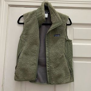 Women’s Olive Green Patagonia Vest